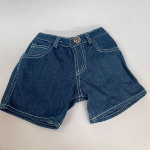Build A Bear Workshop BABW Shorts Blue Denim Jean